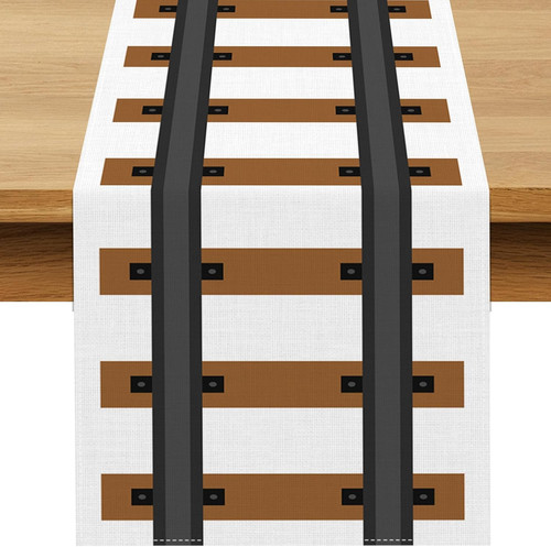 Polar railroad train track - railroad,