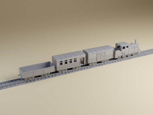 Wargaming train set kit - train,